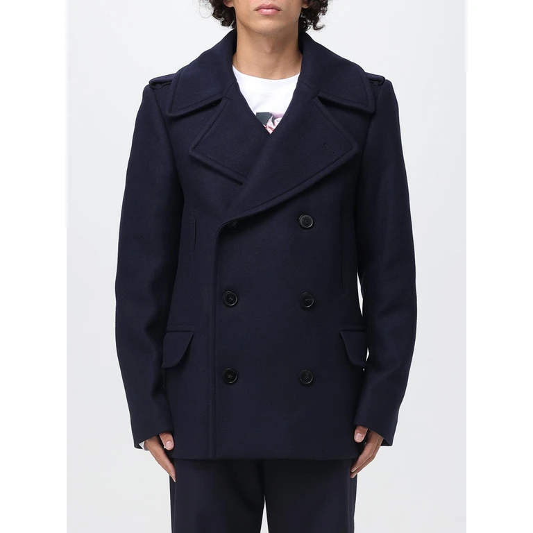 Coat Men color Blue (2520202362216509)