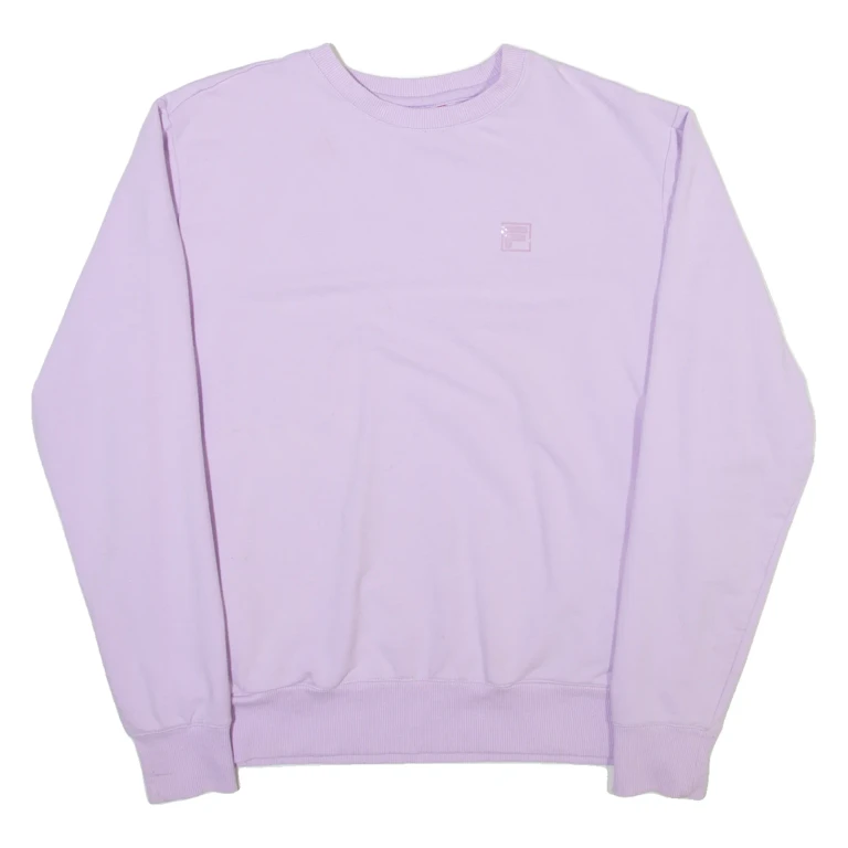 FILA Womens Sweatshirt Purple M