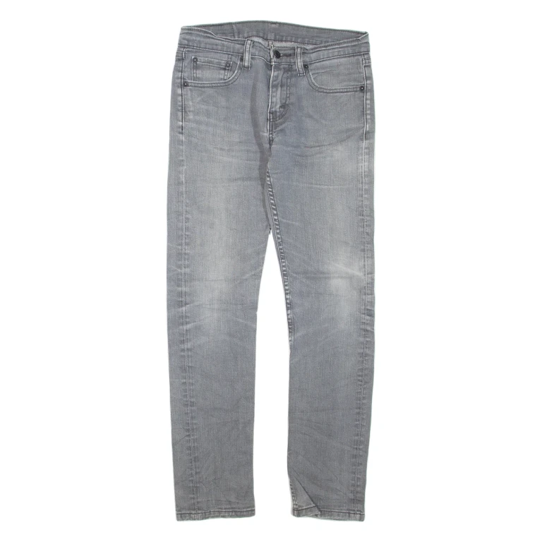 LEVI'S 510 Jeans Mens Grey Slim Skinny W29 L29