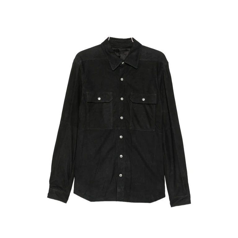Button-fastening Shirt Jacket