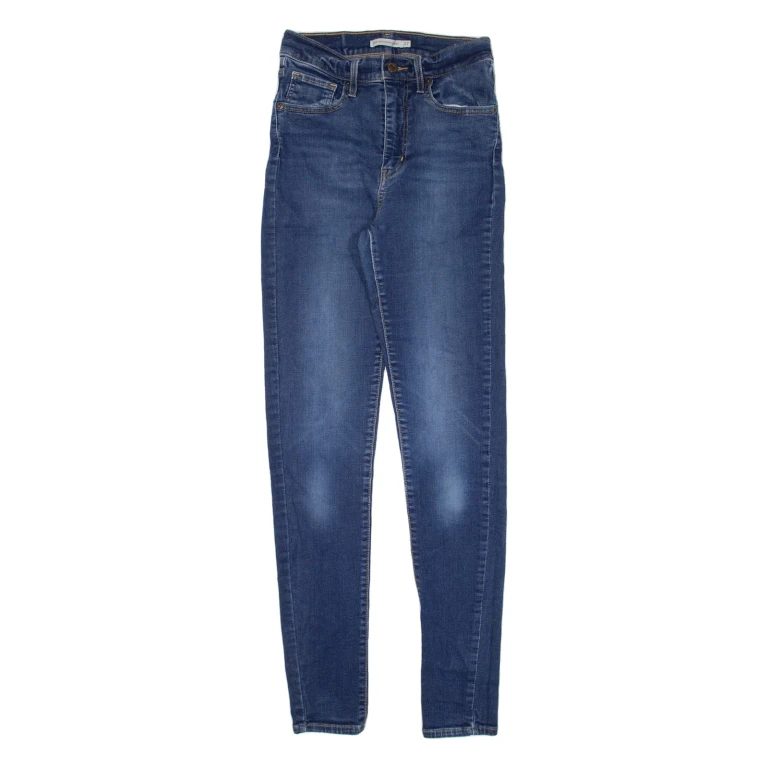 LEVI'S Mile High Womens Jeans Blue Slim Skinny W24 L32