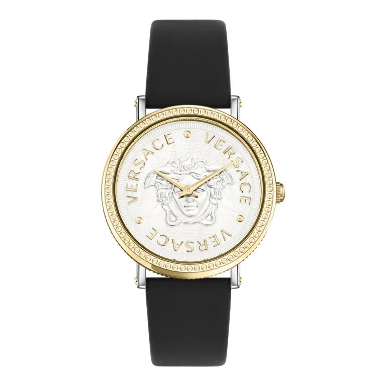 V-Dollar Leather Watch