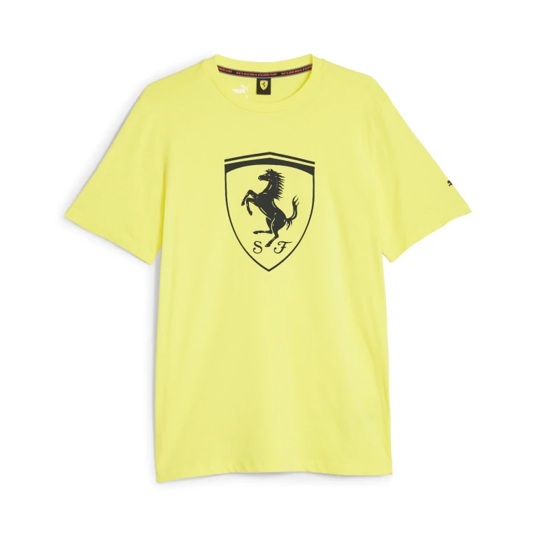 Puma Men's Ferrari Race Tonal Big Shield Tee T-Shirts