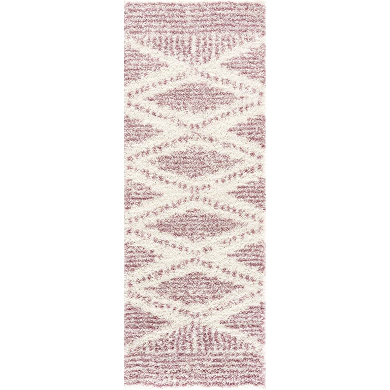 Trunding Plush in Pink Area Rug