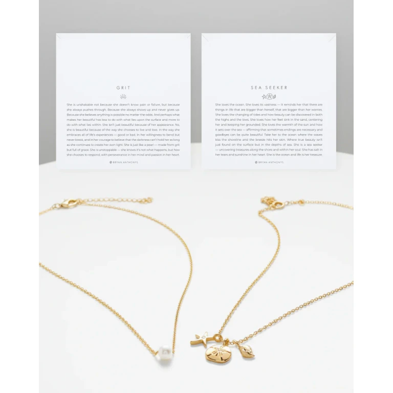 Grit & Pause Layered Necklace Set