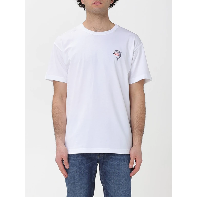T-Shirt Men color White (A216520PLAT100)