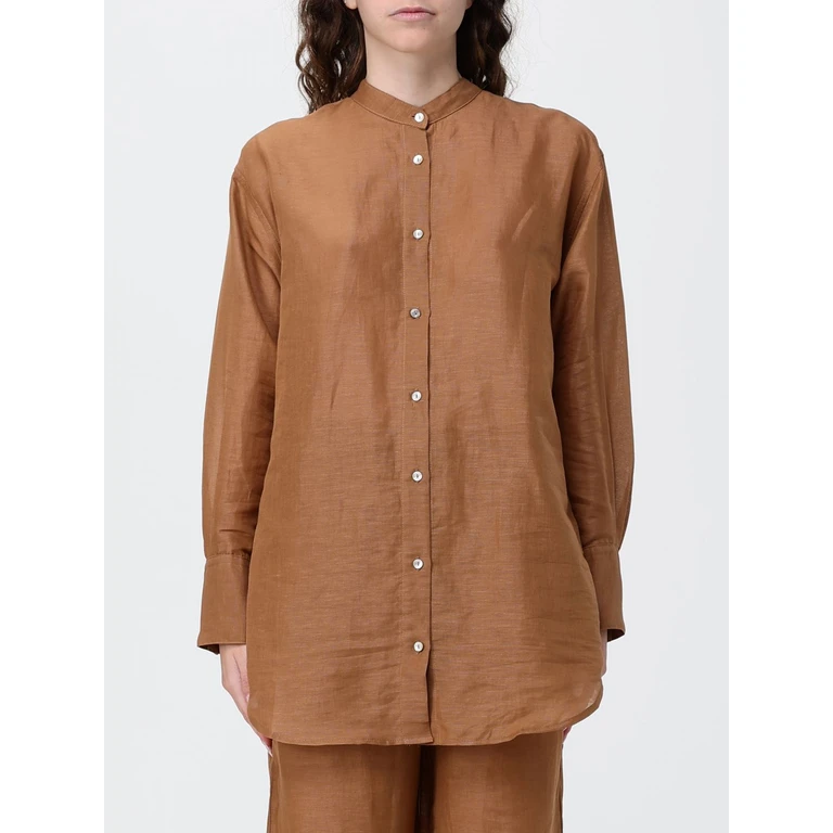 Shirt Woman color Leather (33BLIW1PLL000G494700681)