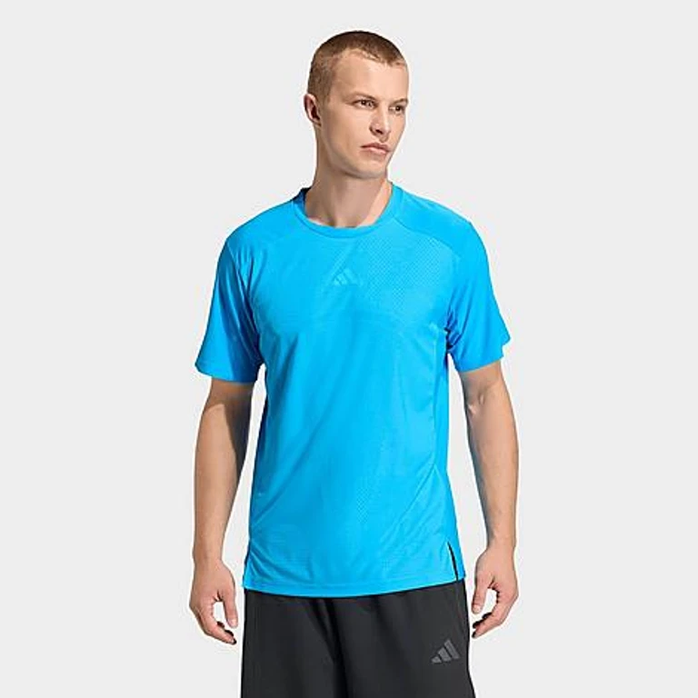 adidas Men's Climacool 3D Training T-Shirt in Lucid Aquamarine Size: Small