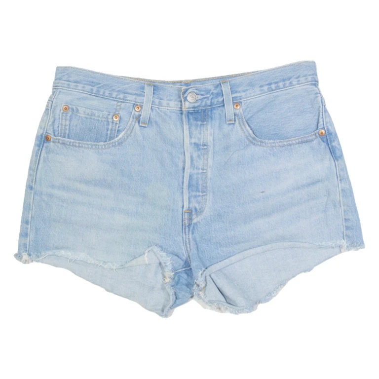 LEVI'S 501 Womens Denim Shorts Blue M W33