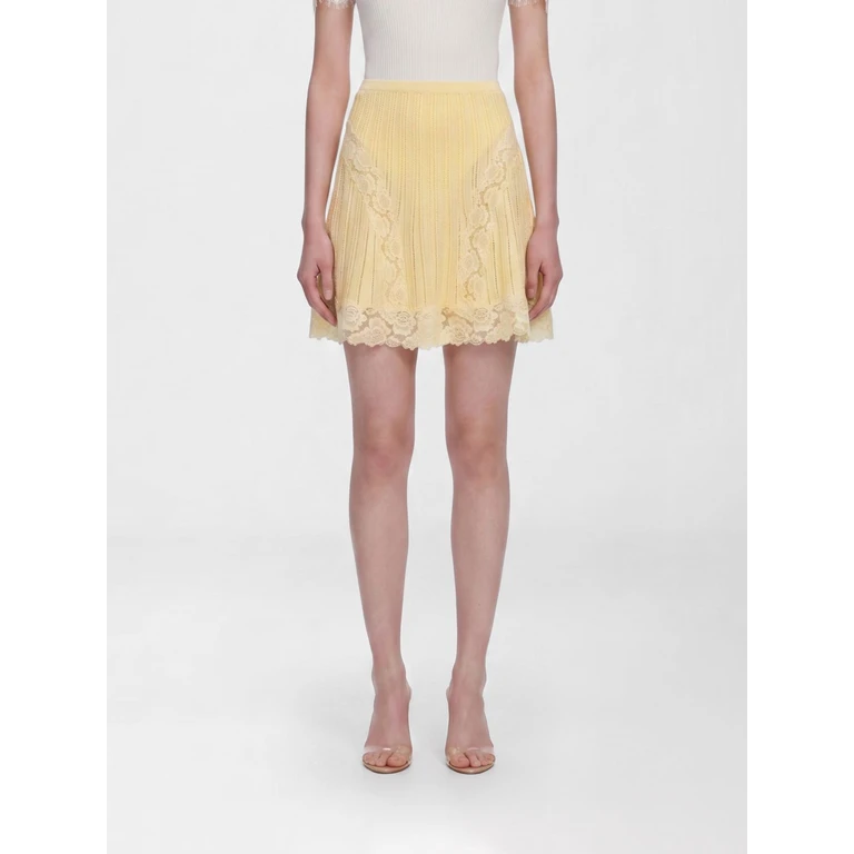 Skirt Woman color Yellow (SS26049SKYYELLOW)