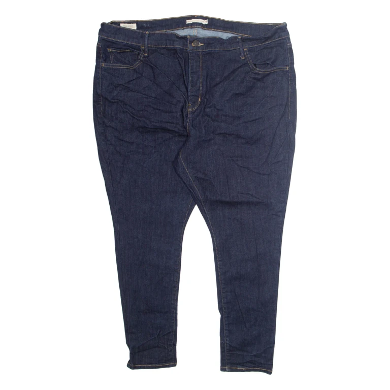 LEVI'S Womens Jeans Blue Regular Tapered W40 L26