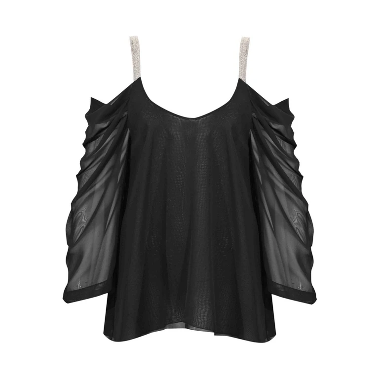 D. Exterior Blouse - Noir (626752NERO)