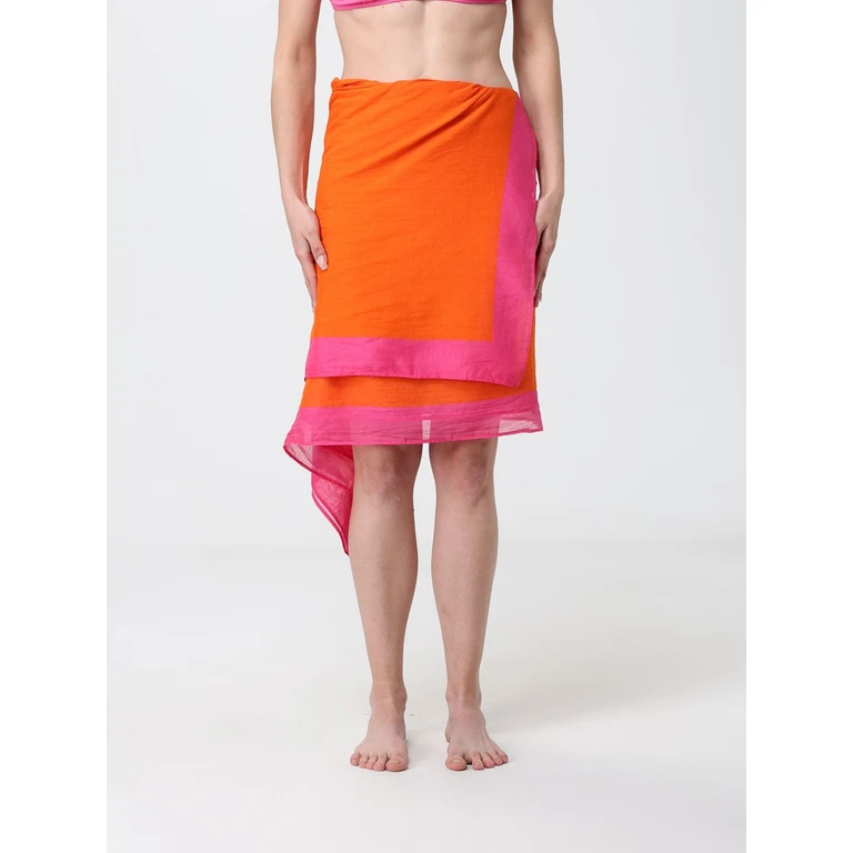 Skirt Woman color Orange (21603385OARANGE)