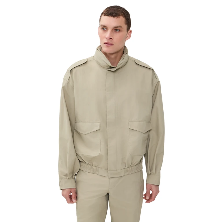 SIMKHAI Shane Tech Jacket Fossil XL