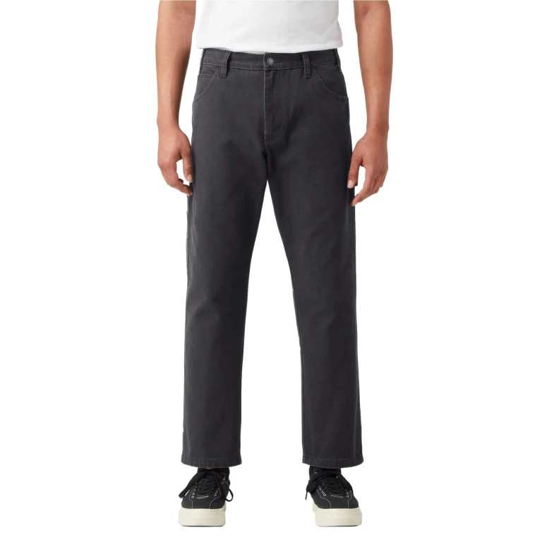 Men's Regular Fit Stonewashed Duck Carpenter Pants
