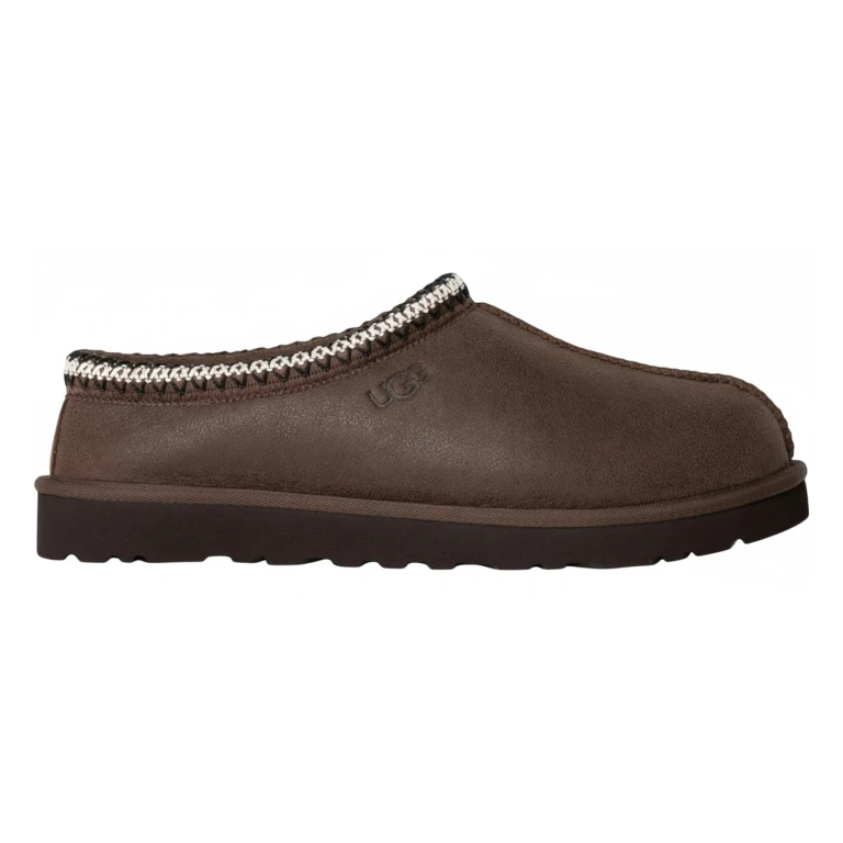 Men's Tasman Distressed Slipper 'Burnt Cedar' Shoes