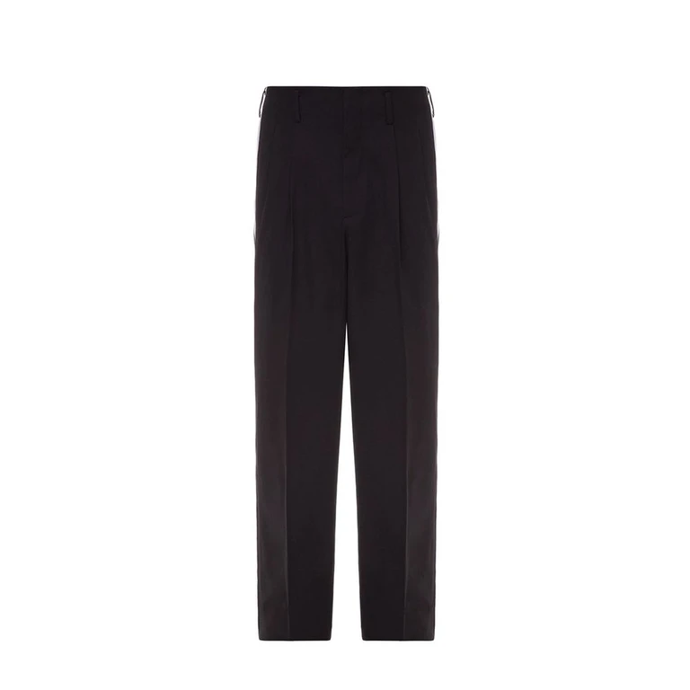 Dolce & Gabbana Black Cotton Casual Pants - Men