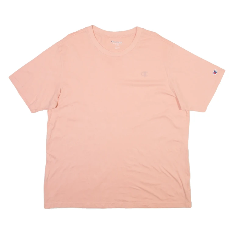 CHAMPION Mens T-Shirt Pink XL