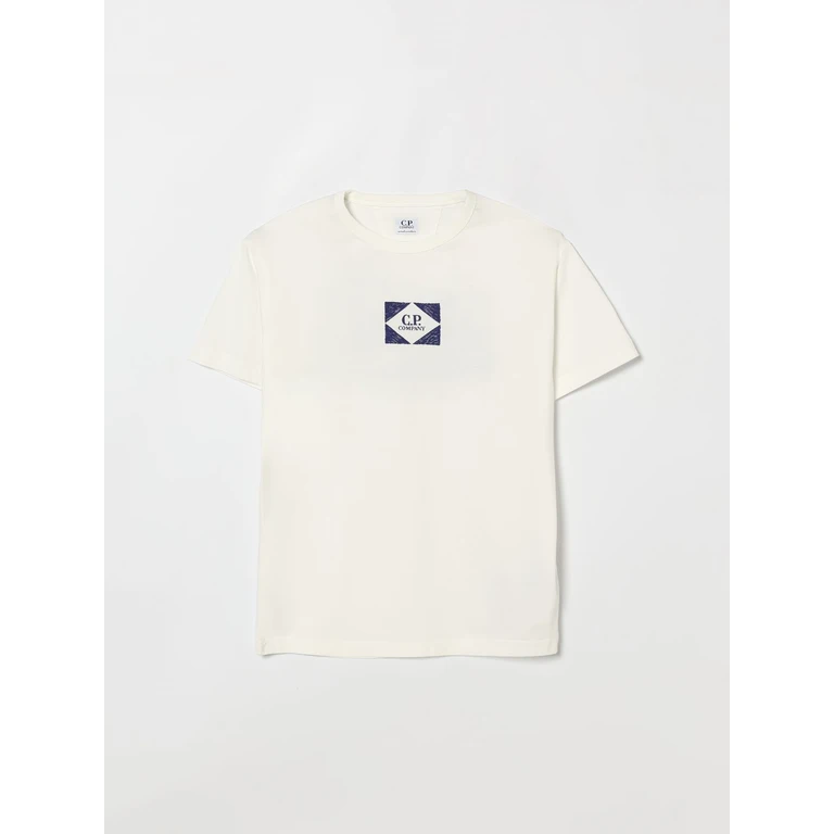 C. P. COMPANY T-Shirt Kids color White (CNM00HLAA1710135)