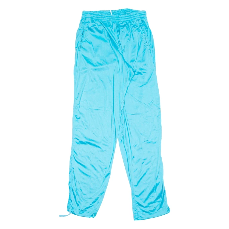 Womens Track Pants Blue Wide-Leg M W26 L32