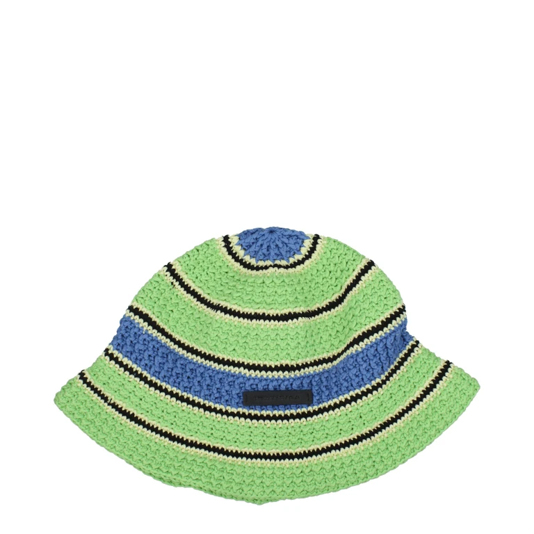 Stella McCartney Green Cotton Bucket Hat - Women