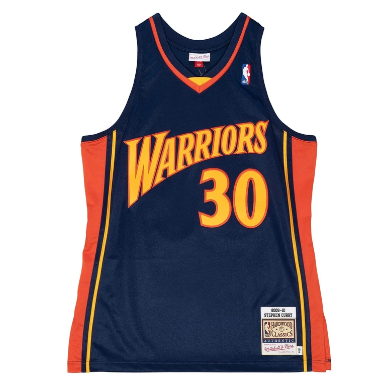 NBA Authentic Road Jersey Golden State Warriors 09 Steph Curry