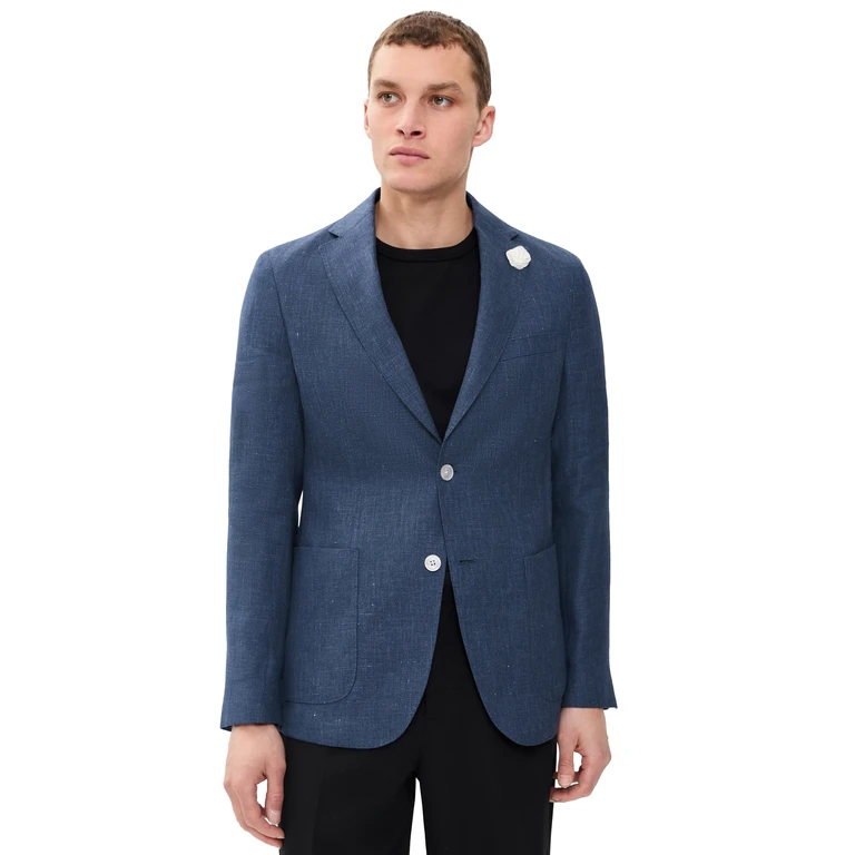 BOSS Hanry Blazer Open Blue 36R