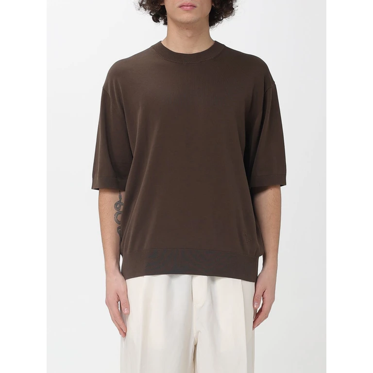 T-Shirt Men color Brown (S6LAMAKE018620)