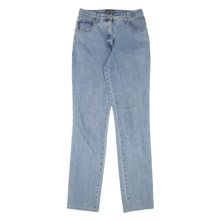 ARMANI JEANS Womens Jeans Blue Slim Skinny W24 L30