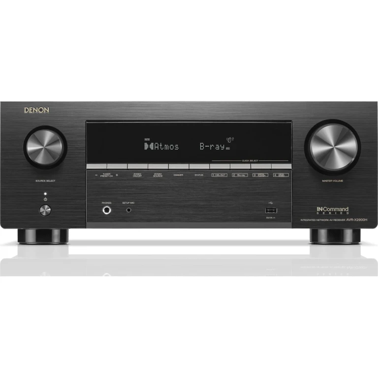 AVR-X2900H 7.2-channel Home Theater Receiver with Dolby Atmos, Bluetooth, and Powered by HEOS Streaming