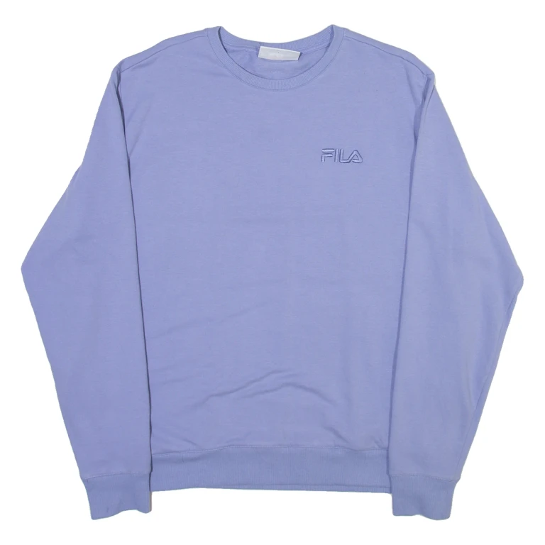 FILA Womens Sweatshirt Blue XL