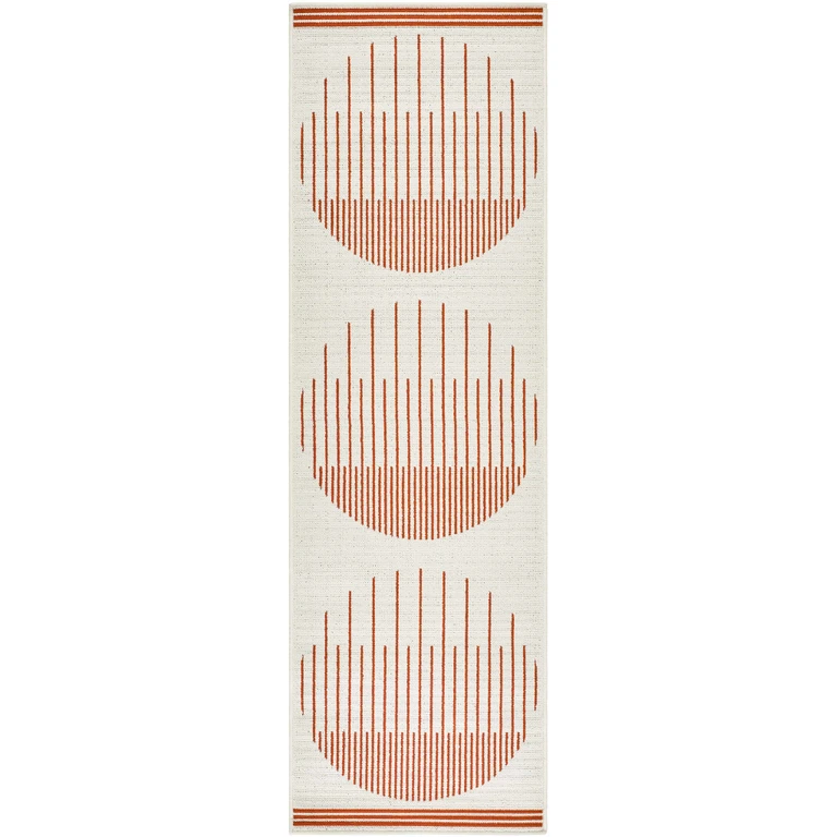 Nabil Cream Outdoor Area Rug