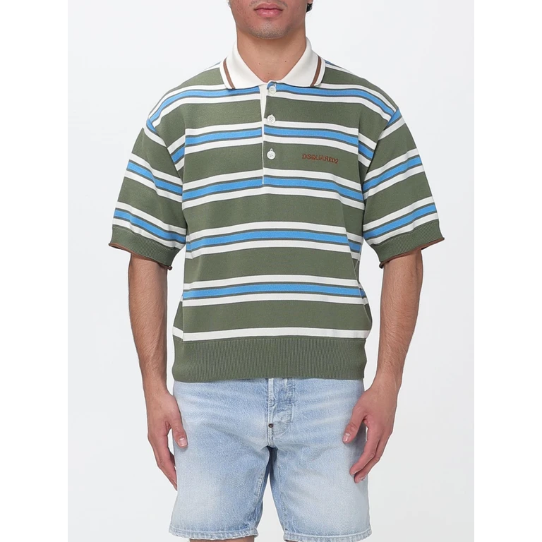Polo Shirt Men color White (S74HA1594D13195961)