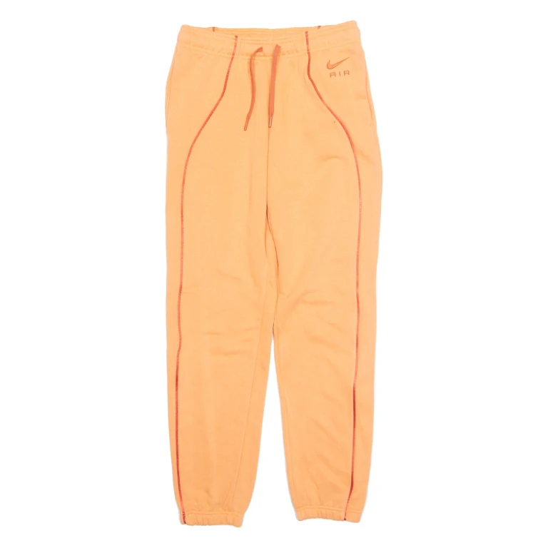 NIKE AIR Womens Joggers Orange Tapered S W28 L29