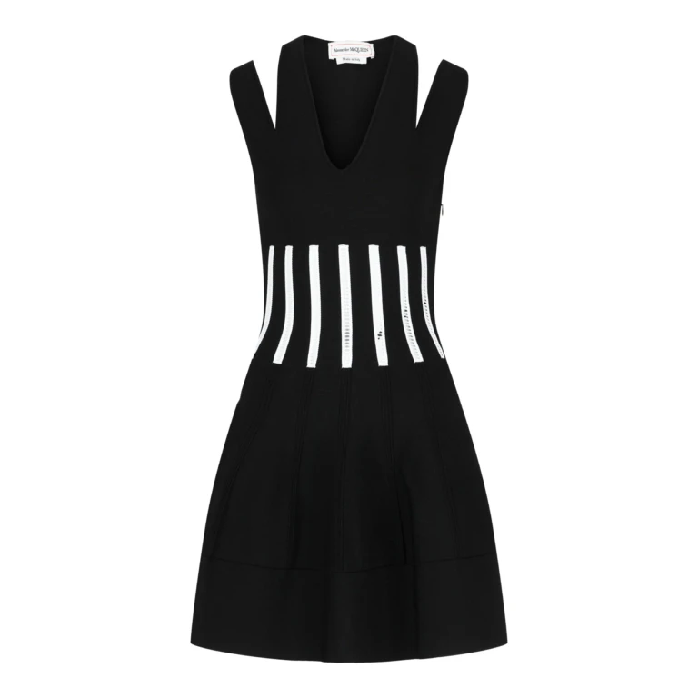 Coutout Shoulder Corset Mini Dress
