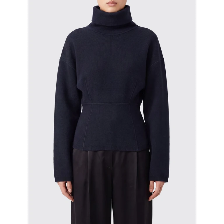 Slim-Fit Turtleneck Jumper in Silk Blend with Dropped Shoulders (AA9G0132K193C995)