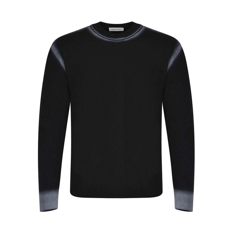 Atomofactory Pull Col Rond - Noir (A00026AFU44003)