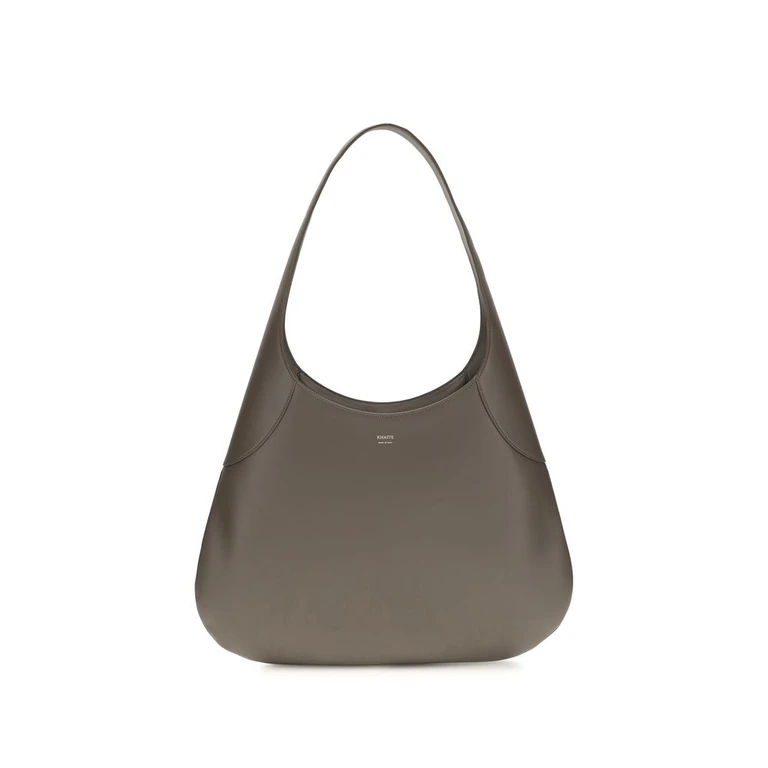 Khaite Gray Calf Leather Bos Taurus Handbag Bag - Women