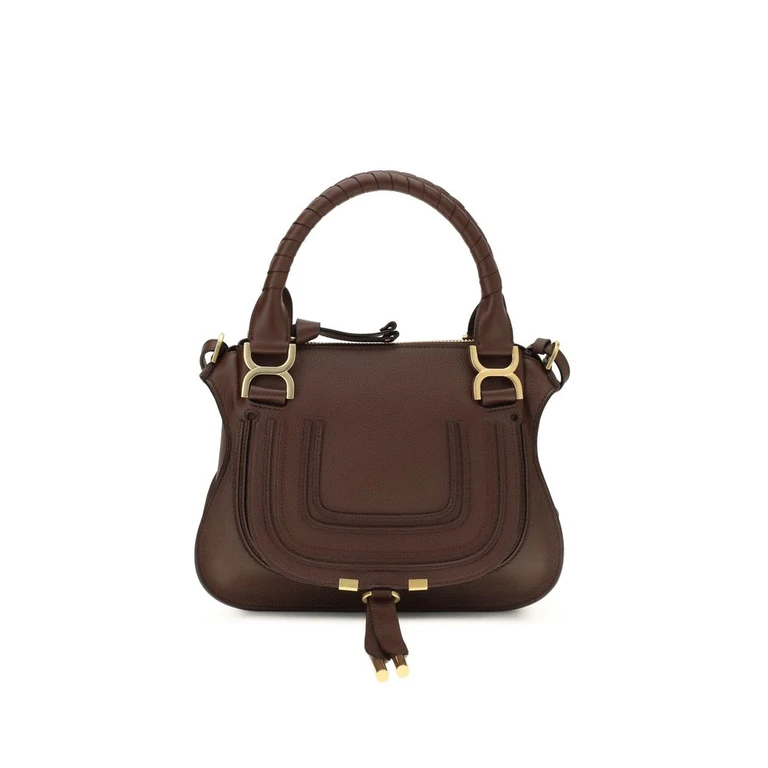 Chloé Brown Calf Leather Bos Taurus Handbag Bag - Women