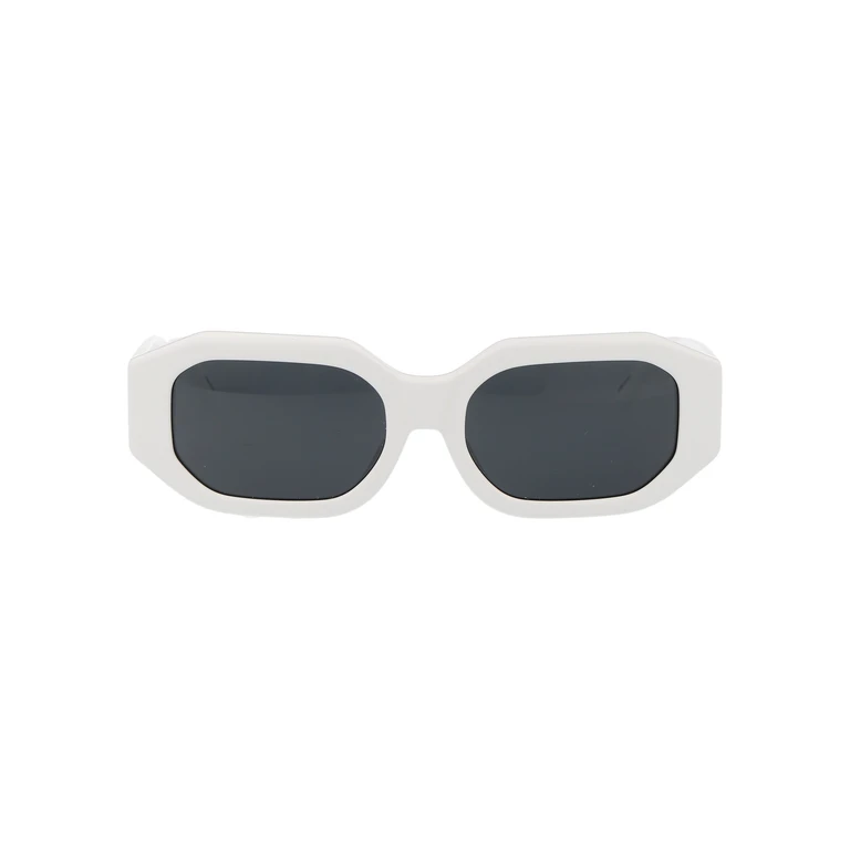 The Attico Attico45c3sun C3 White/silver/grey Acetate Sunglasses - Women