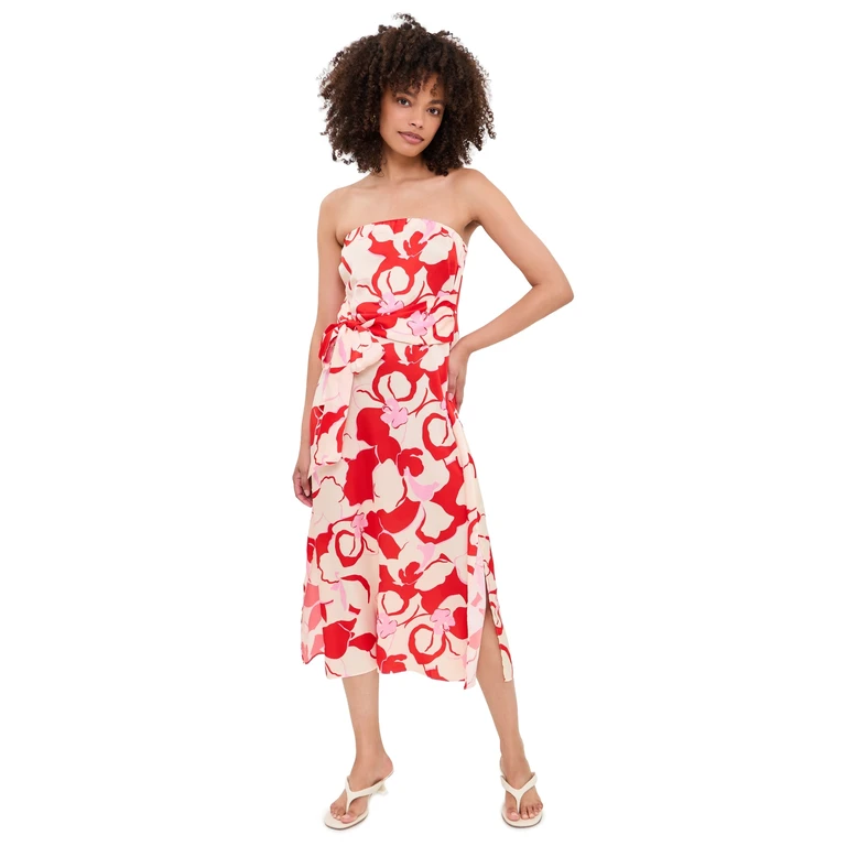 MISA Damalis Dress Abstract Orchid XS