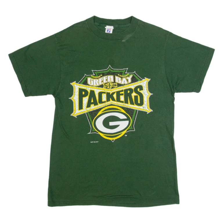 LOGO 7 Green Bay Packers Mens T-Shirt Green USA L