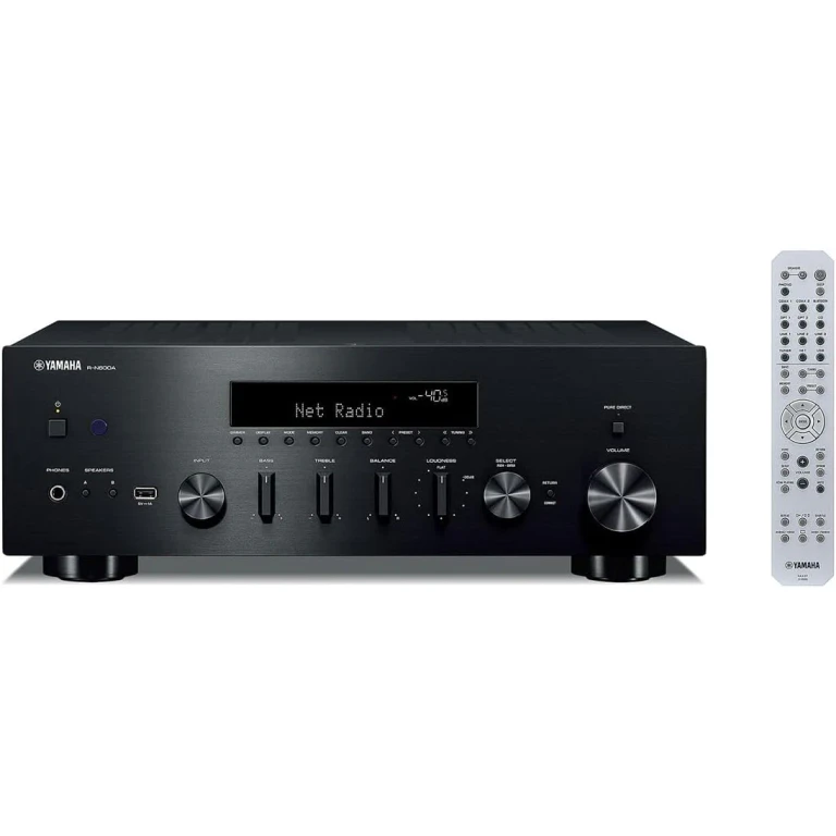 R-N600A Stereo Receiver with Wi-Fi, Bluetooth, and Apple AirPlay 2