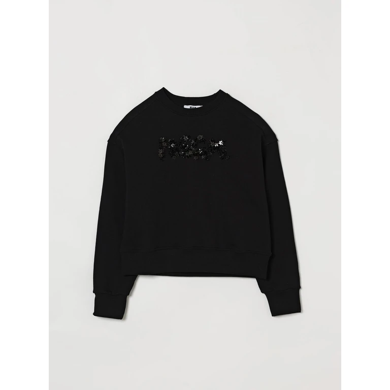 MSGM KIDS Sweater Kids color Black (S6MSJGSW088110)