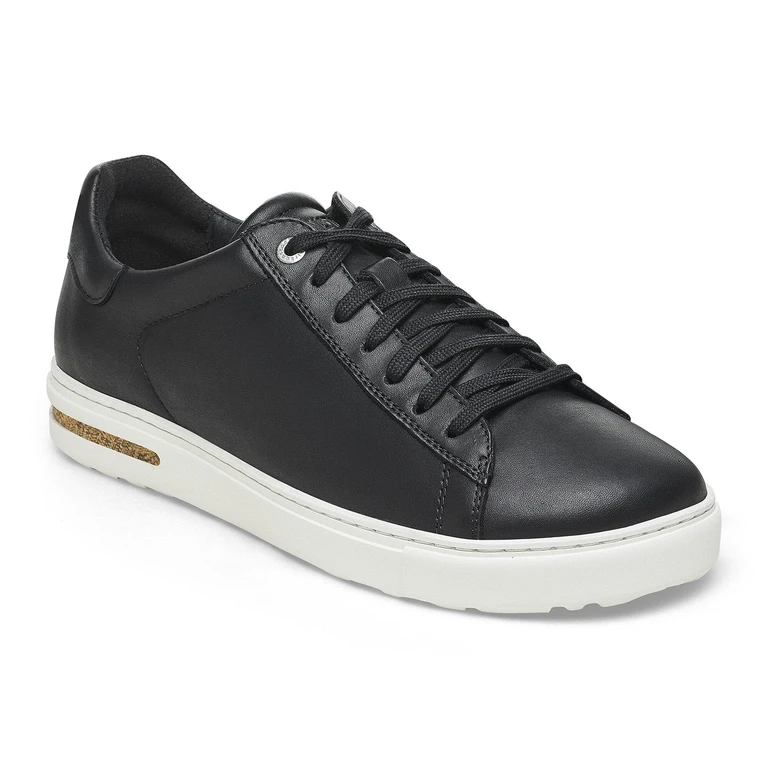 Bend Low Leather Black Sneakers