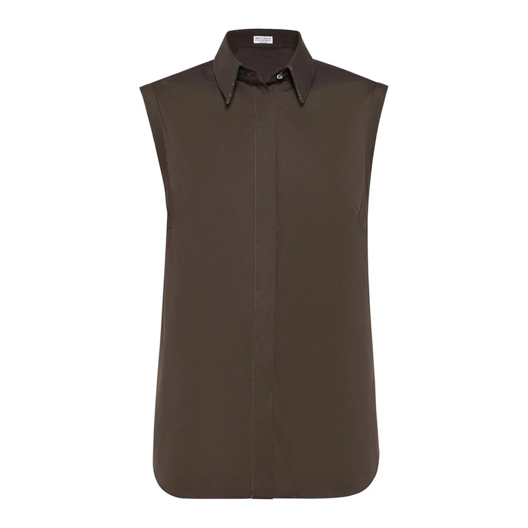 Brunello Cucinelli Chemise - Marron (M0091MA616C8705)
