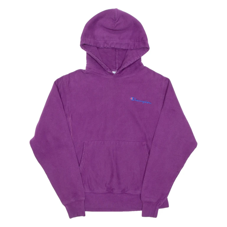 CHAMPION REVERSE WEAVE Womens Purple Hoodie S