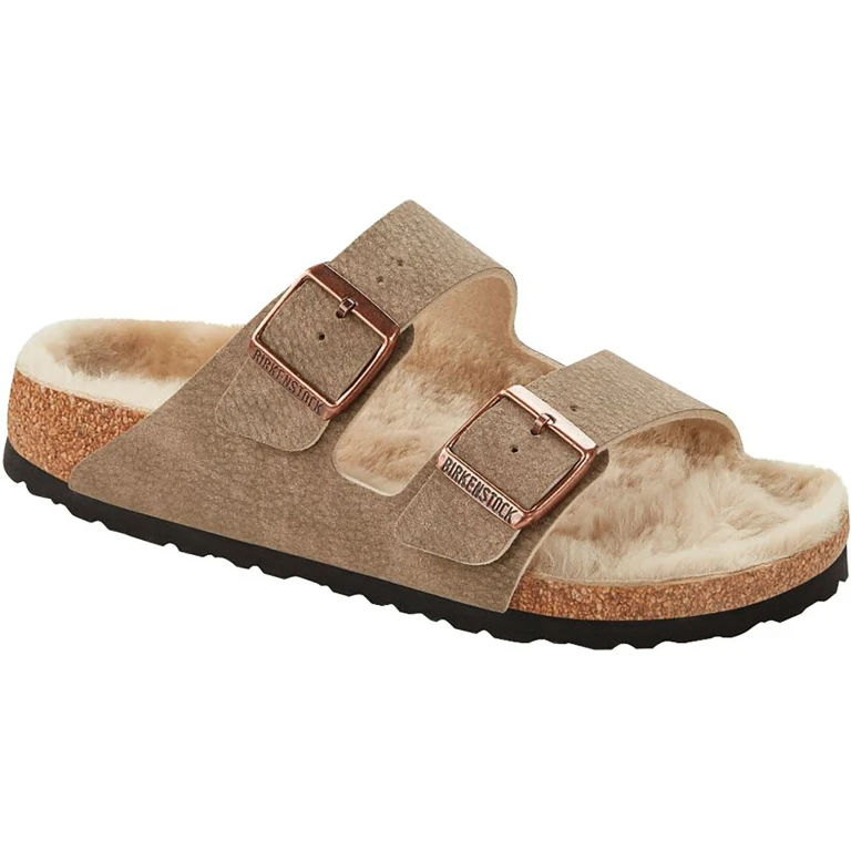 Arizona Shearling Synthetics Desert Dust Sandals Narrow