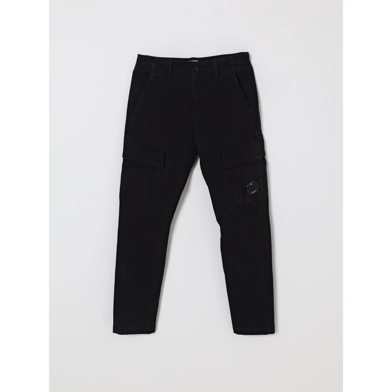 C. P. COMPANY Pants Kids color Black (COP004LRC0660100)
