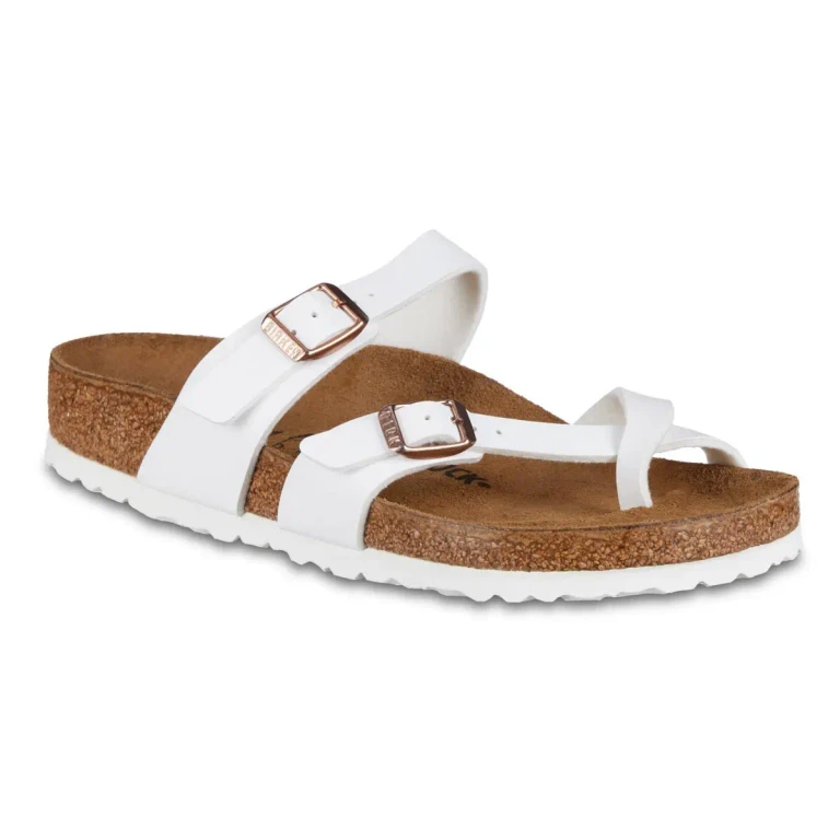 Women's Mayari Birko-Flor White / Copper Sandals